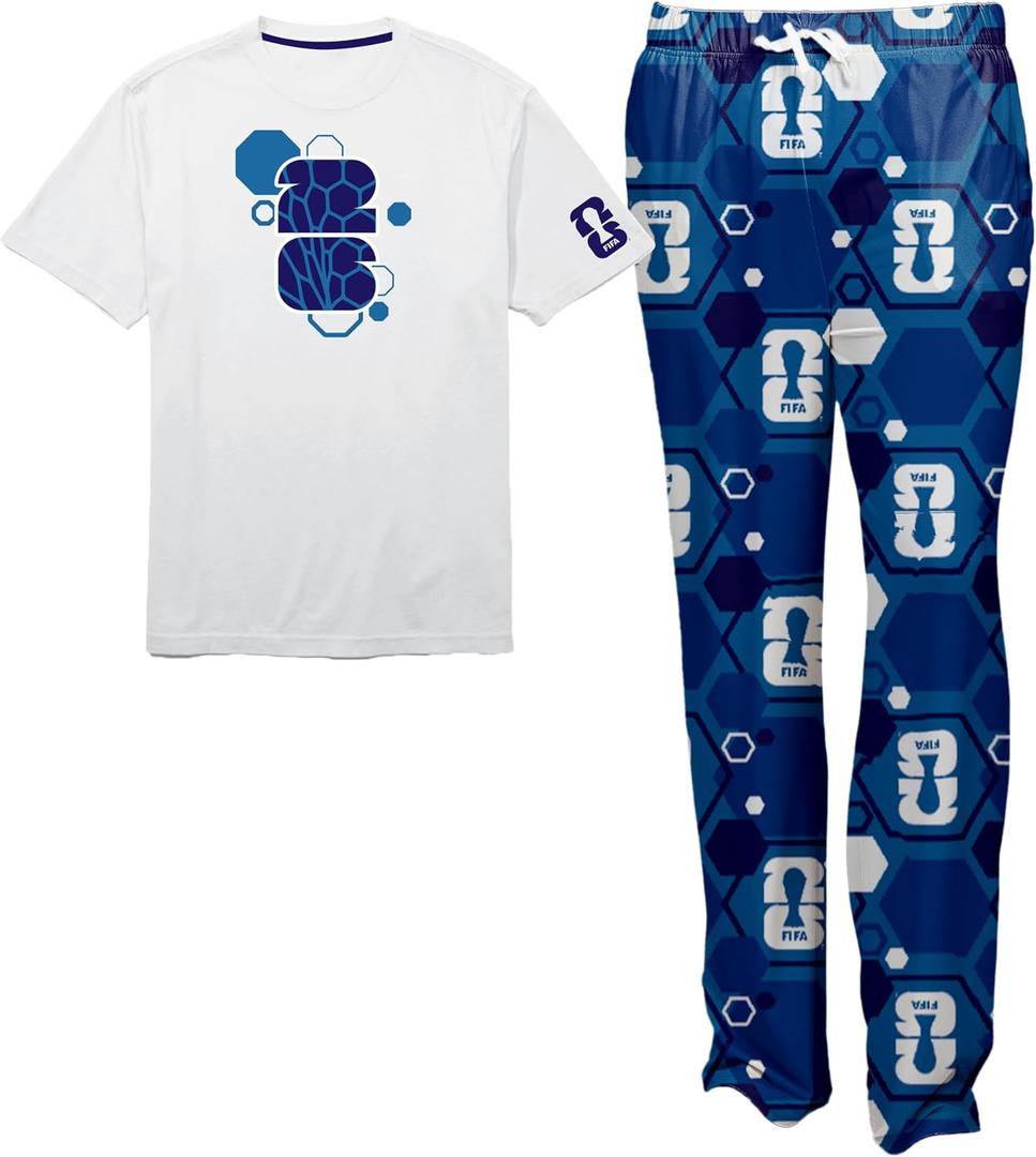 FIFA Unisex Amazon Exclusive World Cup Lounge Set Usa, Mexico, Canada, Brazil & Argentina Xs-xl