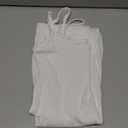 MVKV Women's Sexy Bodycon Solid Outfits Club Rompers Jumpsuits White Small