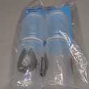 HydraPak Breakaway Surge Lightweight Bike Water Bottle 2-Pack (20oz, 25oz, 30oz) - High Flow, Cycling & Sports Squeeze Bottle (Clear)