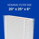 AprilAire 201 Replacement Furnace Filter for AprilAire or Space-Gard 2200 or 2250 Whole-House Air Purifiers - MERV 10, 20x25x6 Air Filter (Pack of 1)