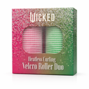WICKED Heartless Curling Velcro Roller Duo, Pack of 2