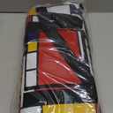 yookee home Mahjong Tile Set, 166 Tiles, 4 All-in-One Color Rack/Pushers, Complete Mahjong Game Set with Carrying Bag American Mahjong Set for Beginners & Pros Travel Mahjong Set 