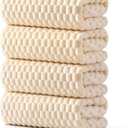 meishiqi 4 Pack Microfiber Bath Towels, Quick Dry, Super Soft, 27.5"x55" Super Absorbent, Yellow Bath Towel Set of 4, Fluffy Shower Towels, Body Towels for Bathroom, Adults Kids, Spa, Gym, Travel