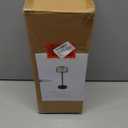 Adesso Cordless Table Lamp with 3-Level Touch Dimmer & Built-in Rechargeable Battery  13.63" Tall Touch Lamp, Black Finish