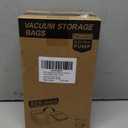 Vacuum Bags for Travel with Rechargeable air Pump, Carry-on Size Compression Packing Bags for Luggage and Suitcase, Space Saver for Clothes and Clothing 15 Combo Travel Size