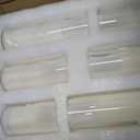 24-Pack Ivory Pillar Candles (2''X3,4,6) & 24-Pack Glass Cylinder Vases(2.6''X5,6,8),Hurricane Candles,Wedding Centerpiece Decor Set-Mixed Heights for Table, Proposal, Event.