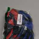 SATINIOR 2 Pairs Kids Waterproof Winter Snow Gloves Ski Gloves for Boy Girl Outdoor Warm Thickening Snowboar (3-6 Years, Red, Blue)