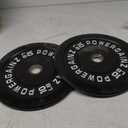 Powergainz Weight Plates with Steel Hub, 10LB, Pair, Black, Set of 2