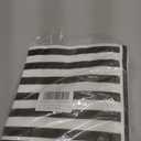 100 Pcs Black and White Striped Napkins, Black and White Party Supplies Black and White Paper Napkin Lunch Napkin for Halloween Party Birthday Baby Shower Wedding