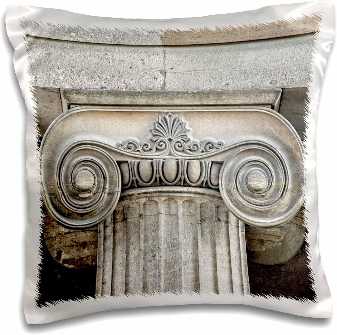 3dRose pc_90376_1 Architectural Details, Louisville, Kentucky-US18 AJE0347-Adam Jones-Pillow Case, 16 by 16"