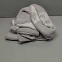 CREVENT 30"X40" Cozy Soft Warm Knitted Baby Blanket for Girls Boys, Newborn Essentials for Infant, Baby Shower Receiving Gift - Animal Grey 75X100cm