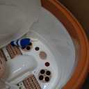 Carepeutic Touch Screen Oxy-Energized Water Jet Foot & Leg Spa Massager, Brown/White, 16 Lb