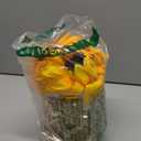 Sunflowers Flower Lamp,Rechargeable Cordless Touch Table Lamp,3-Colour Infinitely Dimming Small Night Light,Festival Restaurant Bedroom Bar Coffee Shop Birthday Gifts for Women Mom