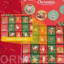 Christmas Advent Calendar 2025, 6 in 1 Building Blocks, 24 Days Countdown Calendar Toys for Kids, Christmas Building Toys Party Favors, Kids Christmas Gifts for Boys & Girls
