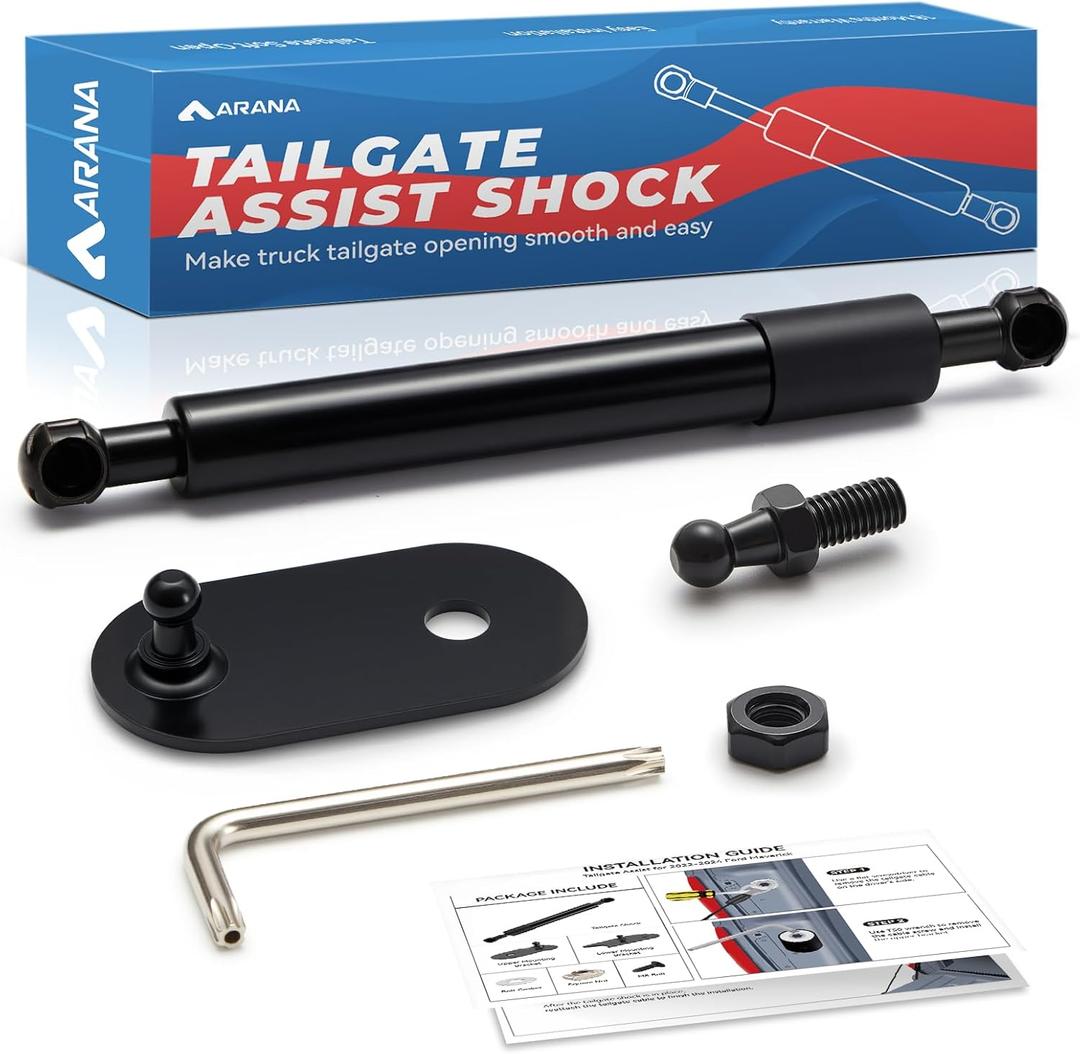ARANA Tailgate Assist Shock for Toyota Tundra 2007-2021, Tail Gate Safe-Controlled Lowering Accessories Damper Strut Kit for Toyota 07-21 Tundra 2WD/4WD(Not to Install in Tailgate Light)