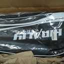 HIRALIY Badminton Rackets Set for Backyards, Badminton Set, Includ 4 Rackets, 12 Birdies, 1 Carrying Bag, Outdoor Game for Adult Family Beginner, 26.38 X 7.67inch