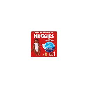 Huggies Size 1 Diapers, Little Snugglers Baby Diapers, Size 1 (814 lbs), 96 Count,