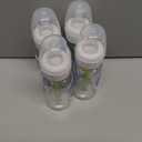 Dr. Brown's Anti-Colic Options+ Narrow Glass Baby Bottle with Level 1 Slow Flow Nipple, BPA-Free, 4 oz/120mL, 4-Pack