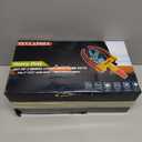 Tevlaphee Wheel Lock Set,Trailer Security Adjustable Anti Theft Trailer Wheel Lock for Car Camper Trailers SUV Boat Motorcycle Great Deterrent 2 Packs 6 Alike Keys