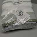 Great Bay Home Decorative Hand Towel Set - Cotton 4 Pack 26x16 Hand Towel Set - Durable Towels for Bathroom Decor (Desert Sage Green/Moss Green)