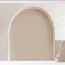 Kate 7x5ft Cream Maternity Backdrop White Arch Wall Backdrop Art Wall Photography Background Portrait Photo Fabric Props