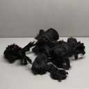 6 Packs Halloween Plush Spiders Set Scary Fake Spider for Indoor Outdoor Halloween Decor for Home Party Yard Haunted House Decorations (6 Different Sizes)