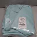 NICETOWN Aqua Blue Room Darkening Curtains for Kitchen, Window Treatment Thermal Insulated Solid Grommet Curtains/Drapes Bedroom (Set of 2, 42 inches Wide by 63 Long)