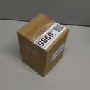 4 Inch Clear Nursery Pots, 8 Pack Highly Transparent Plant Pots for Small Indoor Plants with Drainage Holes and Trays, Plastic Seedling Starter Planters for Flowers