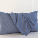 Pillow For Comfortable Sleep, Medium Size, Heather Blue