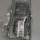 Posyla Shower Caddy, Bathroom Organizers, Black Shower Shelves for Inside with Soap Caddy & Toothbrush Holder, Stainless Steel Wall Rack Baskets Adhesives Mounted (3 PCS)