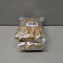 2 x 60 Pcs Khaki Christmas Velvet Bows for Christmas Tree, 5x7 Inch Pre-Tied Vintage Ribbon Bows Ornaments for Gift Wrapping Wreaths Garland Xmas Holiday Dcor (3/8")