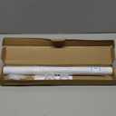 Closet Rods for Hanging Clothes, 17 to 28 Inch Heavy Duty Stepless Adjustable Closet Hanging Rod, 1.3 Inch Diameter Metal Closet Rod for Wardrobes Laundry Bedroom RV, White