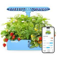 Sainlogic Hydroponics Growing System

12 Pods Watering Planter, APP & WiFi Connected, 5 X Growth with 24W LED, Quiet Pump