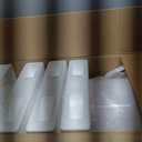 HAISIWLKJ Premium Cylinder Pedestal Stands, Set of 5 Reusable Metal Round Cylinder Plinths Dessert Table Display Pillars for Birthday Wedding Bridal Baby Shower Party Decorations (White)