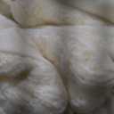 Madison Park King Comforter Set Clipped Jacquard Stripes with Buttons Boho Comforter for a King-Size Bed, Cotton Oversized Comforters with Removable Cover Boho Bedding, King Ivory 9 Piece