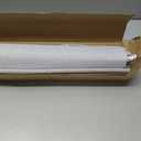 Changshade No Drill Roman Shades Cordless Blinds Blackout for Indoor Windows, Room Darkening Black Out Tension Rod No Hardware No Tools Inside Mount,Shade Size 40 Inch Wide 64 Inch High,Greyish White