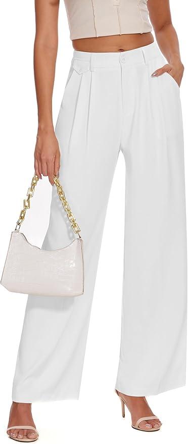 FUNYYZO White Women Pants Medium
