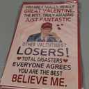 Funny Trump Valentines Day Card – Hilarious & Heartfelt Love Card for Boyfriend, Girlfriend, Husband, or Wife – Premium Quality Romantic Humor Card for Valentine’s Day or Unique Love Gift Pack of 6