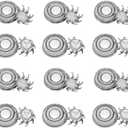 SH90 Replacement Heads for Philips Norelco Shaver Series 9000, 8000 and SH90/62, Replacement Blades, 12 Pack