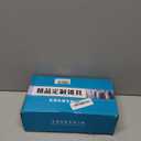 Storm Door Handle Replacement Set Stainless Steel Storm Door Handle with Lock Modern Exterior Door Parts Fits 4.45 - 7.9inch Hole Distance (Silver)