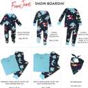 HonestBaby Family Matching Holiday Pajamas 100% Organic Cotton for Men, Women, Kids, Toddlers, Baby Boys, Girls, Unisex, Pets (Medium, Nutcracker)