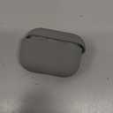 Miracase Upgrade Cover for Airpods Pro Case, Triple Layer Protective Liquid Silicone Case for AirPods Pro Charging Case, 2019 Release LED Visible Shockproof Soft Skin Friendly Silicone Case (Grey)