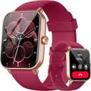 Aeac Smart Watch for Women, Alexa Built-in, Stable Bluetooth Call, Fitness Tracker with Heart Rate/SpO2/Stress/Sleep Monitor, Smartwatches 120+ Sports, IP68 Waterproof Smartwatches for iOS Android