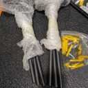 Floating Shelf Brackets, 12 inch Hidden Shelf Brackets Heavy Duty Blind Shelf Support, 200LBS Load Capacity, 6 Pack Floating Shelf Hardware for DIY Wood Wall Floating Shelves