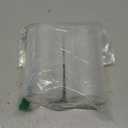 Retractable Travel Makeup Brush Holder, Clear Plastic Brush Cup with Lid, Portable Brushes Organizer for Makeup Artists | Vanity, Multi-Purpose Pen Pencil Container & Straw Holder, 2pcs