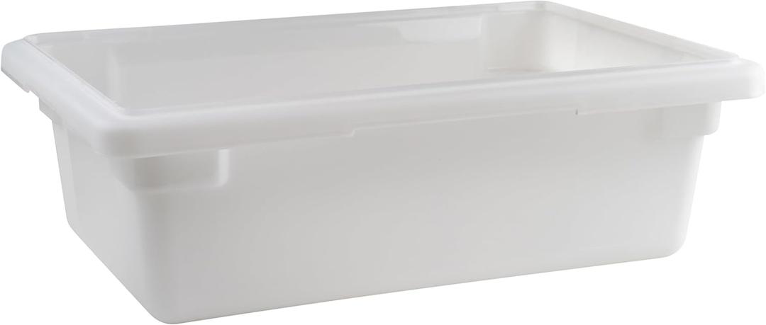 Winco Commercial Food Storage Box/Tote for Restaurant, 18" x 12" x 6"