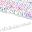 47" Acrylic Chunky Blanket Loom DIY Throw Blankets Knitting Loom Installation-Free, No Needles Required, Beginner-Friendly Yarn Craft for Home Decor, 47in