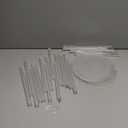 Teenyyou 6 Pcs 20 Inch Tall Acrylic Vase Wedding Centerpieces Clear Flower Stand Acrylic Centerpiece Stand Floral Vase Elegant Display Holder for Wedding Birthday Party Table Decorations