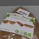 Y&M 2PCS 14" Half Round Coco Liner Pre-Formed Thick Replacement for 14''Wall Basket
