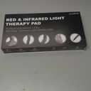 ALLOLO Red Light Therapy for Body, 3in1 LED Bead Red Light Therapy Belt with Timer Remote Control, 12.6"*6.3" 660nm&850nm Infrared Light Therapy for Body Back Waist Shoulder Knee Joint (Corded)